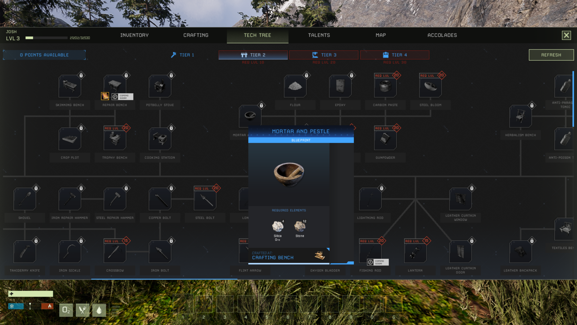 Icarus tree sap How to craft tree sap and the mortar and pestle VG247